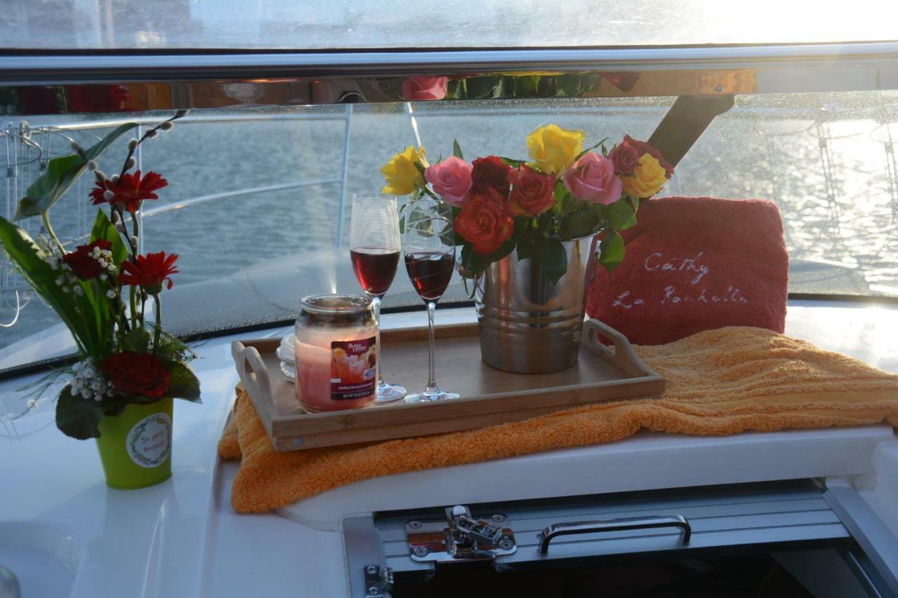 Bateau Haut Standing Privative - Nuit A Quai Port La Rochelle 라로셸 외부 사진